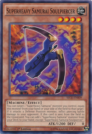 Superheavy Samurai Soulpiercer [SECE-EN009] Common | Jomio and Rueliete's Cards and Comics