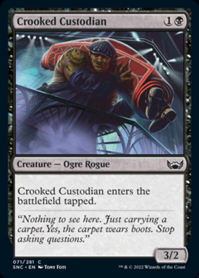 Crooked Custodian [Streets of New Capenna] | Jomio and Rueliete's Cards and Comics