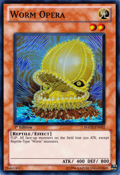 Worm Opera [HA02-EN052] Super Rare | Jomio and Rueliete's Cards and Comics