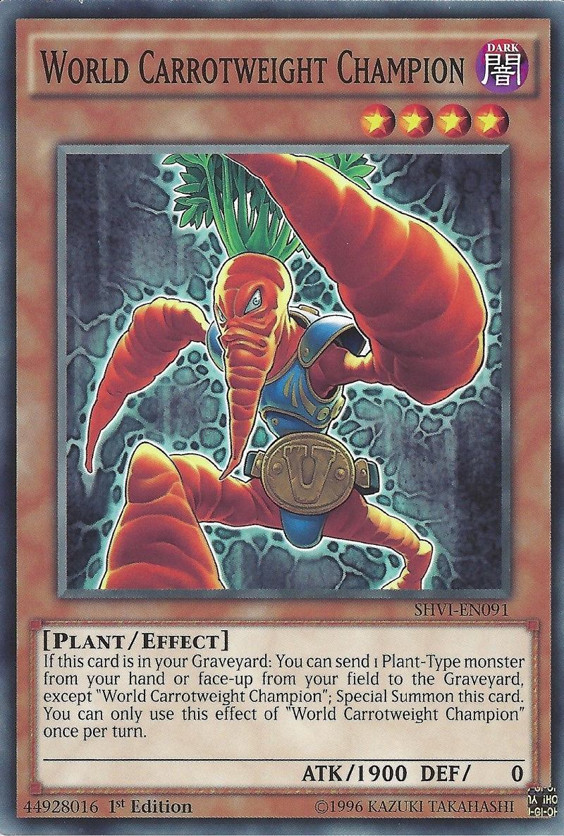 World Carrotweight Champion [SHVI-EN091] Common | Jomio and Rueliete's Cards and Comics