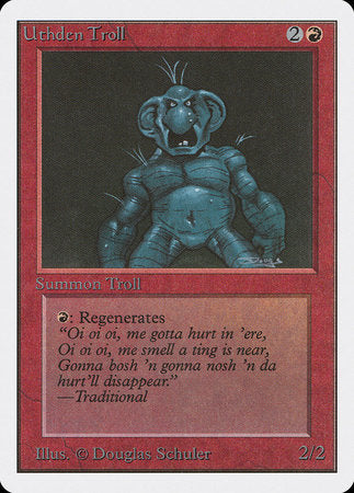 Uthden Troll [Unlimited Edition] | Jomio and Rueliete's Cards and Comics