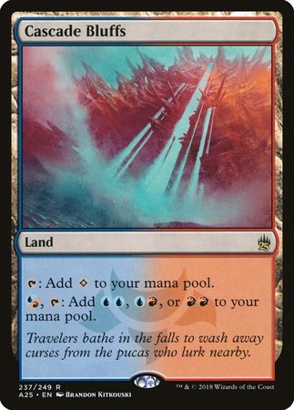 Cascade Bluffs [Masters 25] | Jomio and Rueliete's Cards and Comics