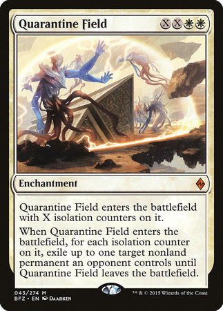 Quarantine Field [Battle for Zendikar] | Jomio and Rueliete's Cards and Comics