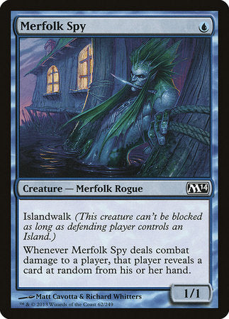 Merfolk Spy [Magic 2014] | Jomio and Rueliete's Cards and Comics