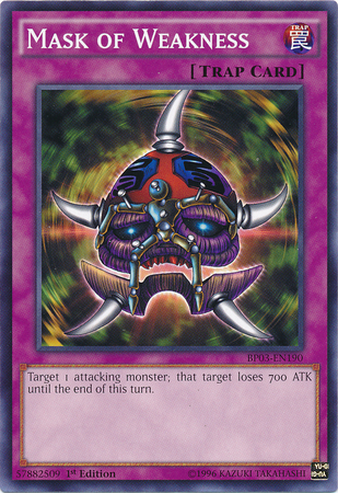 Mask of Weakness [BP03-EN190] Common | Jomio and Rueliete's Cards and Comics