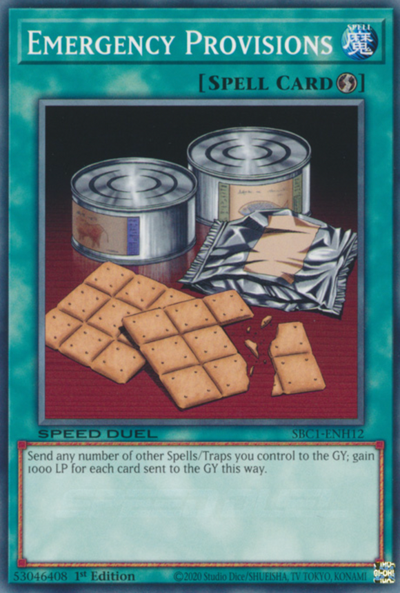 Emergency Provisions [SBC1-ENH12] Common | Jomio and Rueliete's Cards and Comics