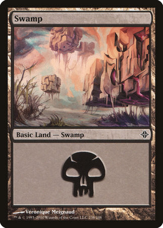 Swamp (238) [Rise of the Eldrazi] | Jomio and Rueliete's Cards and Comics