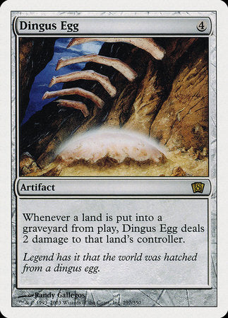 Dingus Egg [Eighth Edition] | Jomio and Rueliete's Cards and Comics