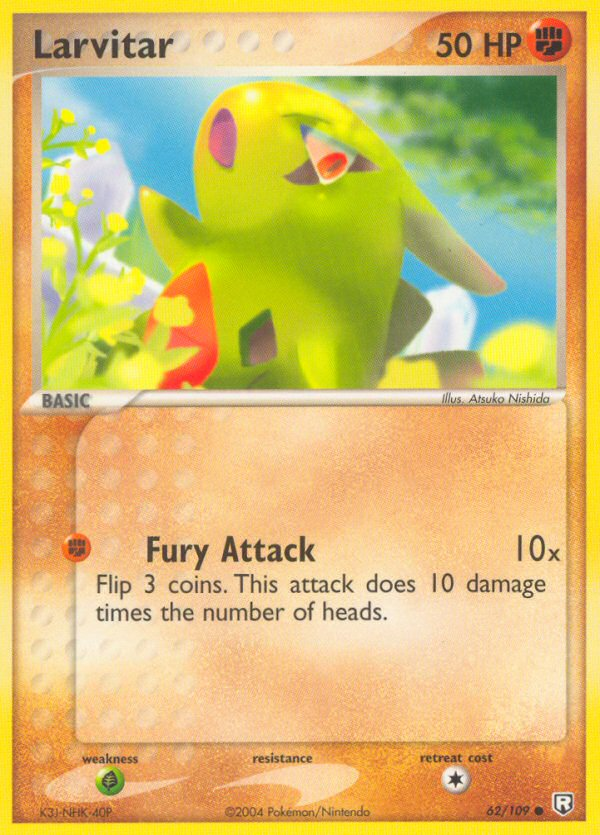 Larvitar (62/109) [EX: Team Rocket Returns] | Jomio and Rueliete's Cards and Comics