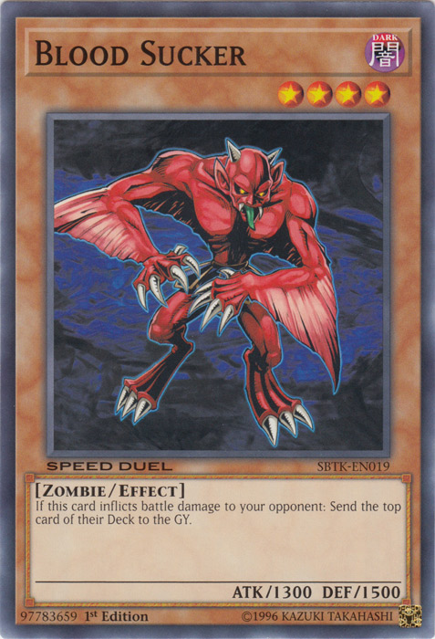 Blood Sucker [SBTK-EN019] Common | Jomio and Rueliete's Cards and Comics