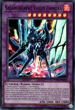 Salamangreat Violet Chimera [OP11-EN010] Super Rare | Jomio and Rueliete's Cards and Comics