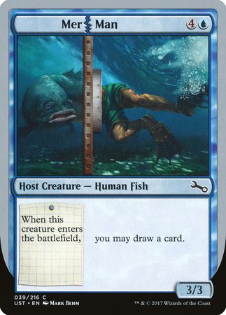 Mer Man [Unstable] | Jomio and Rueliete's Cards and Comics