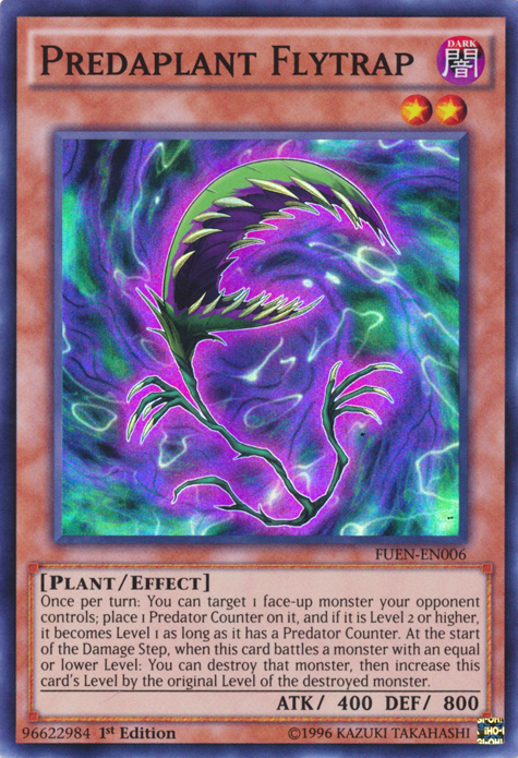 Predaplant Flytrap [FUEN-EN006] Super Rare | Jomio and Rueliete's Cards and Comics