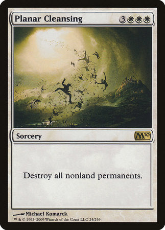 Planar Cleansing [Magic 2010] | Jomio and Rueliete's Cards and Comics