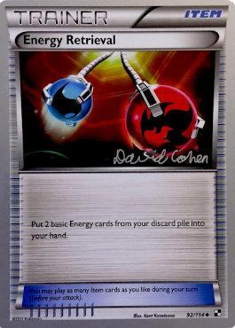 Energy Retrieval (92/114) (Twinboar - David Cohen) [World Championships 2011] | Jomio and Rueliete's Cards and Comics