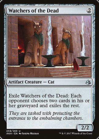 Watchers of the Dead [Amonkhet] | Jomio and Rueliete's Cards and Comics