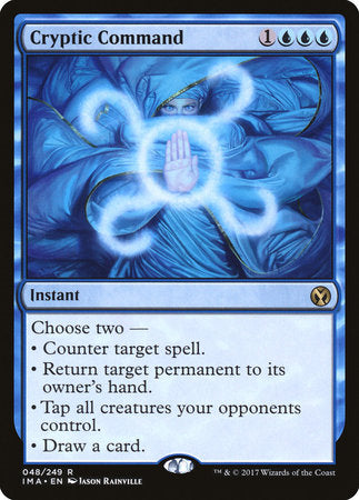 Cryptic Command [Iconic Masters] | Jomio and Rueliete's Cards and Comics