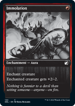Immolation [Innistrad: Double Feature] | Jomio and Rueliete's Cards and Comics