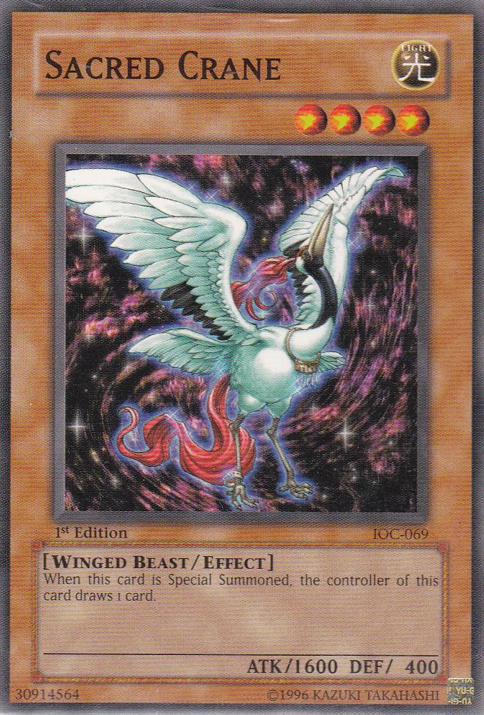 Sacred Crane [IOC-069] Common | Jomio and Rueliete's Cards and Comics