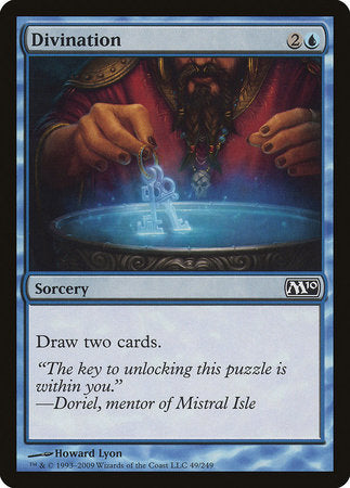Divination [Magic 2010] | Jomio and Rueliete's Cards and Comics