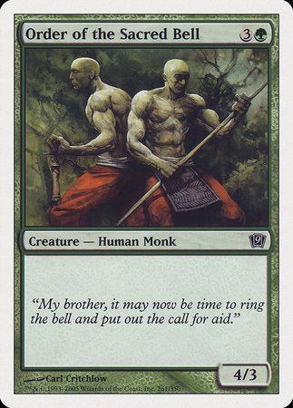 Order of the Sacred Bell [Ninth Edition] | Jomio and Rueliete's Cards and Comics