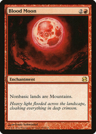 Blood Moon [Modern Masters] | Jomio and Rueliete's Cards and Comics