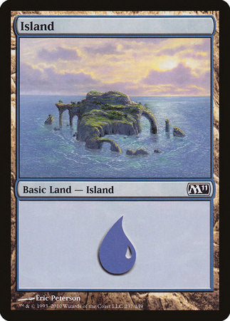 Island (237) [Magic 2011] | Jomio and Rueliete's Cards and Comics