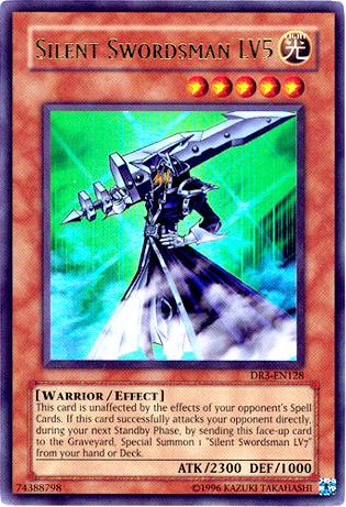 Silent Swordsman LV5 [DR3-EN128] Ultra Rare | Jomio and Rueliete's Cards and Comics