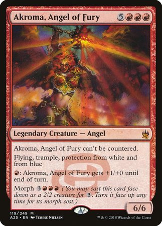 Akroma, Angel of Fury [Masters 25] | Jomio and Rueliete's Cards and Comics