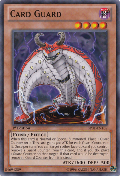 Card Guard [BP01-EN162] Common | Jomio and Rueliete's Cards and Comics