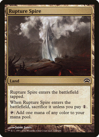 Rupture Spire [Planechase 2012] | Jomio and Rueliete's Cards and Comics