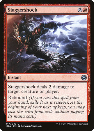 Staggershock [Iconic Masters] | Jomio and Rueliete's Cards and Comics