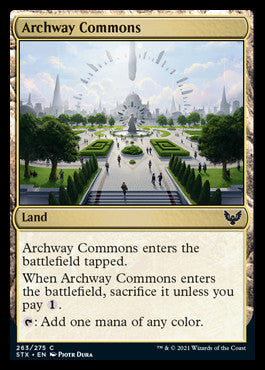 Archway Commons [Strixhaven: School of Mages] | Jomio and Rueliete's Cards and Comics