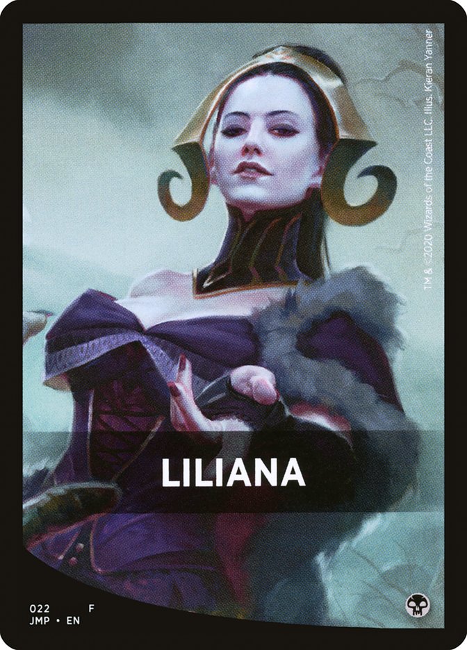 Liliana Theme Card [Jumpstart Front Cards] | Jomio and Rueliete's Cards and Comics