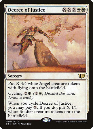 Decree of Justice [Commander 2014] | Jomio and Rueliete's Cards and Comics