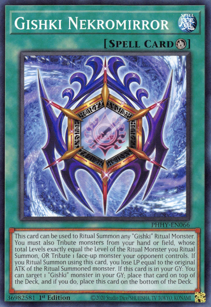 Gishki Nekromirror [PHHY-EN066] Common | Jomio and Rueliete's Cards and Comics
