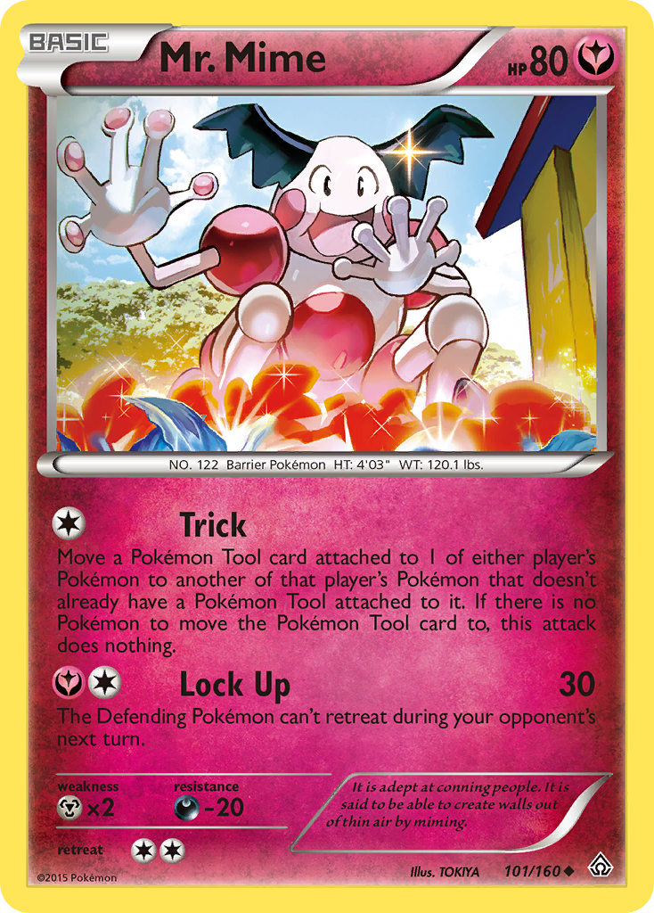 Mr. Mime (101/160) [XY: Primal Clash] | Jomio and Rueliete's Cards and Comics
