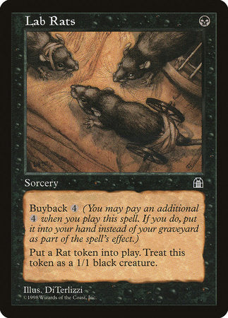Lab Rats [Stronghold] | Jomio and Rueliete's Cards and Comics