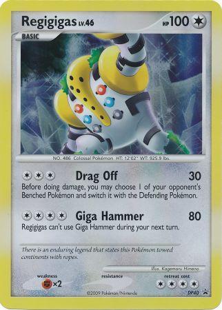 Regigigas (DP40) (Jumbo Card) [Diamond & Pearl: Black Star Promos] | Jomio and Rueliete's Cards and Comics
