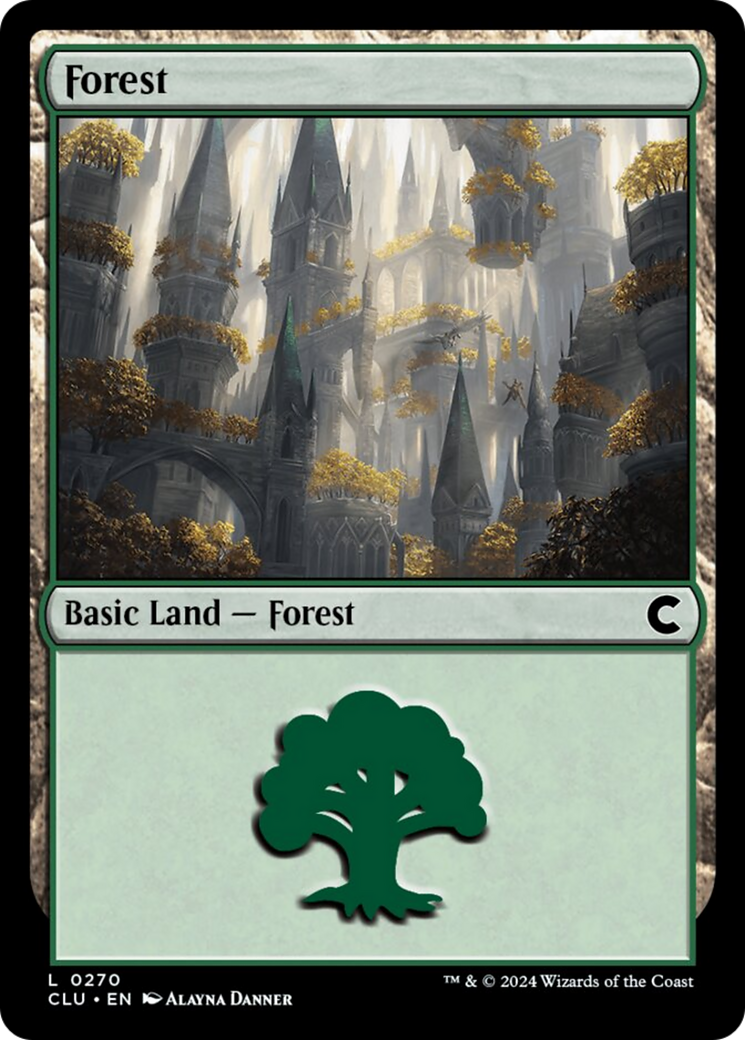 Forest (0270) [Ravnica: Clue Edition] | Jomio and Rueliete's Cards and Comics