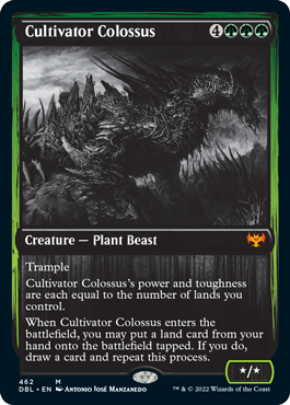 Cultivator Colossus [Innistrad: Double Feature] | Jomio and Rueliete's Cards and Comics