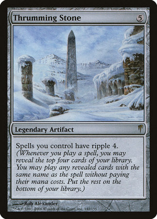 Thrumming Stone [Coldsnap] | Jomio and Rueliete's Cards and Comics