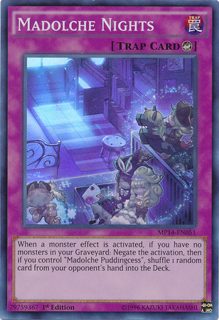 Madolche Nights [MP14-EN051] Super Rare | Jomio and Rueliete's Cards and Comics
