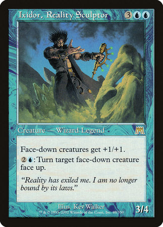 Ixidor, Reality Sculptor [Onslaught] | Jomio and Rueliete's Cards and Comics