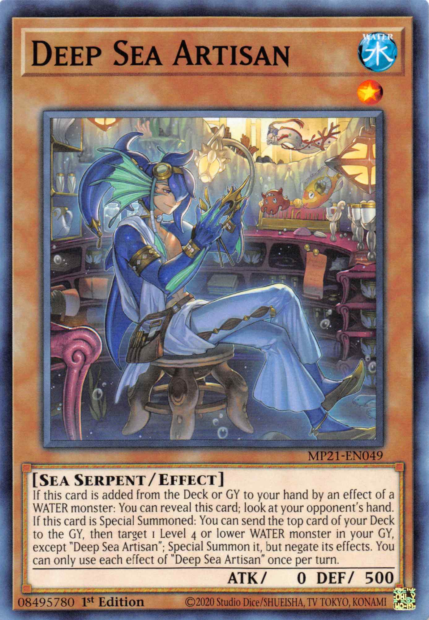 Deep Sea Artisan [MP21-EN049] Common | Jomio and Rueliete's Cards and Comics