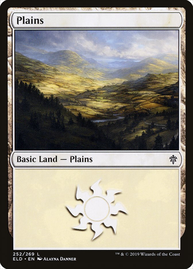 Plains (252) [Throne of Eldraine] | Jomio and Rueliete's Cards and Comics