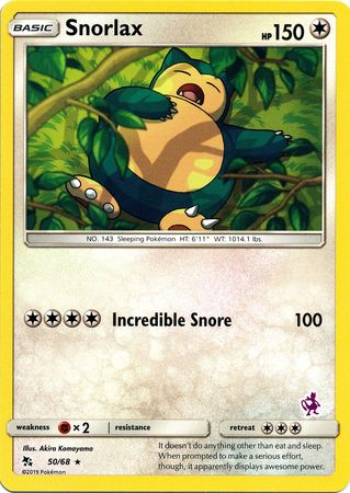 Snorlax (50/68) (Mewtwo Deck) [Battle Academy 2020] | Jomio and Rueliete's Cards and Comics
