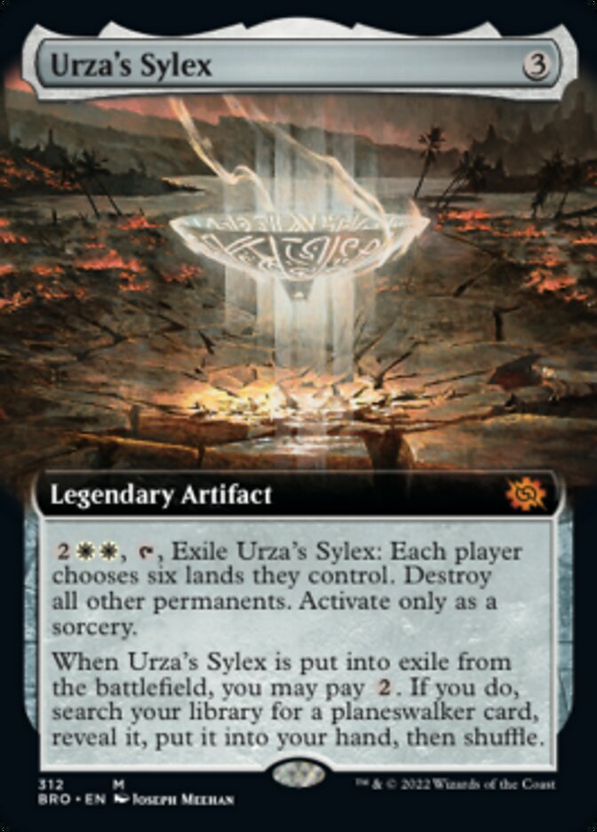 Urza's Sylex (Extended Art) [The Brothers' War] | Jomio and Rueliete's Cards and Comics
