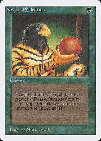Natural Selection [Unlimited Edition] | Jomio and Rueliete's Cards and Comics