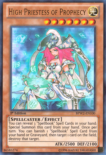 High Priestess of Prophecy [BPW2-EN100] Ultra Rare | Jomio and Rueliete's Cards and Comics